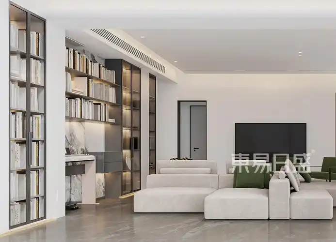 仁和春天国际花园170平三居意式轻奢风格装修效果图