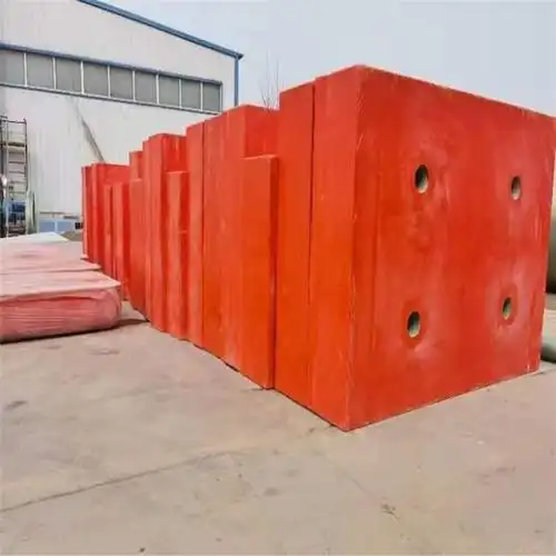 桥梁防撞挡块橡胶 航道中桥梁防船撞块 桥梁防撞限位挡块 可定制 名岗