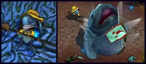 攻略lol小鱼人皮肤大全 失落大陆 菲兹 苔原猎手 菲兹 海牛猎手 菲兹