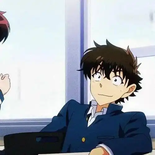 柯南情头柯南情侣头像对太喜欢的人我们都会有沟通障碍