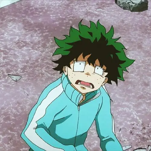 我的英雄学院图集分享一组绿衣服的绿谷出久