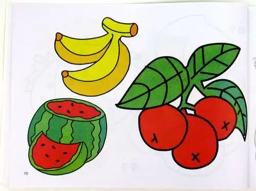 我爱简笔画宝宝涂色儿童启蒙学画画入门起步初学幼儿涂鸦填色临摹