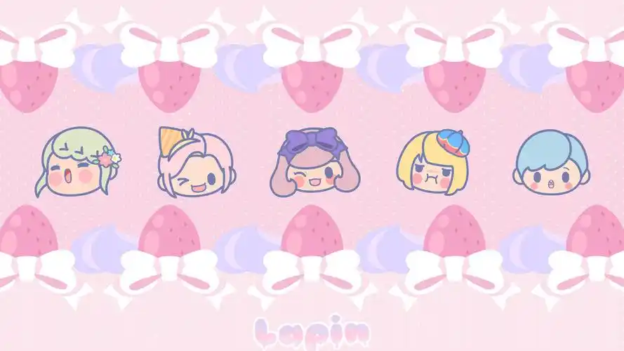 唯美梦幻lapin少女粉红诱惑卡通动漫桌面壁纸下载