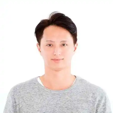 特写亚洲人男青年脸头像高清图片全景视觉