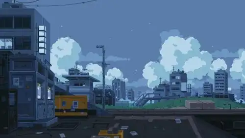 日系卡通街道风景图片_卡通电脑壁纸-壁纸族