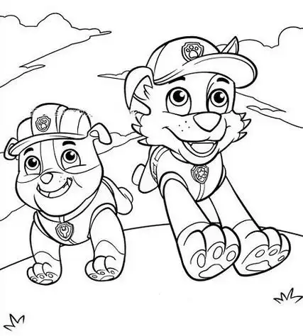 儿童简笔画,卡通人物简笔画,汪汪队简笔画,简笔画图片大全,简笔画图片