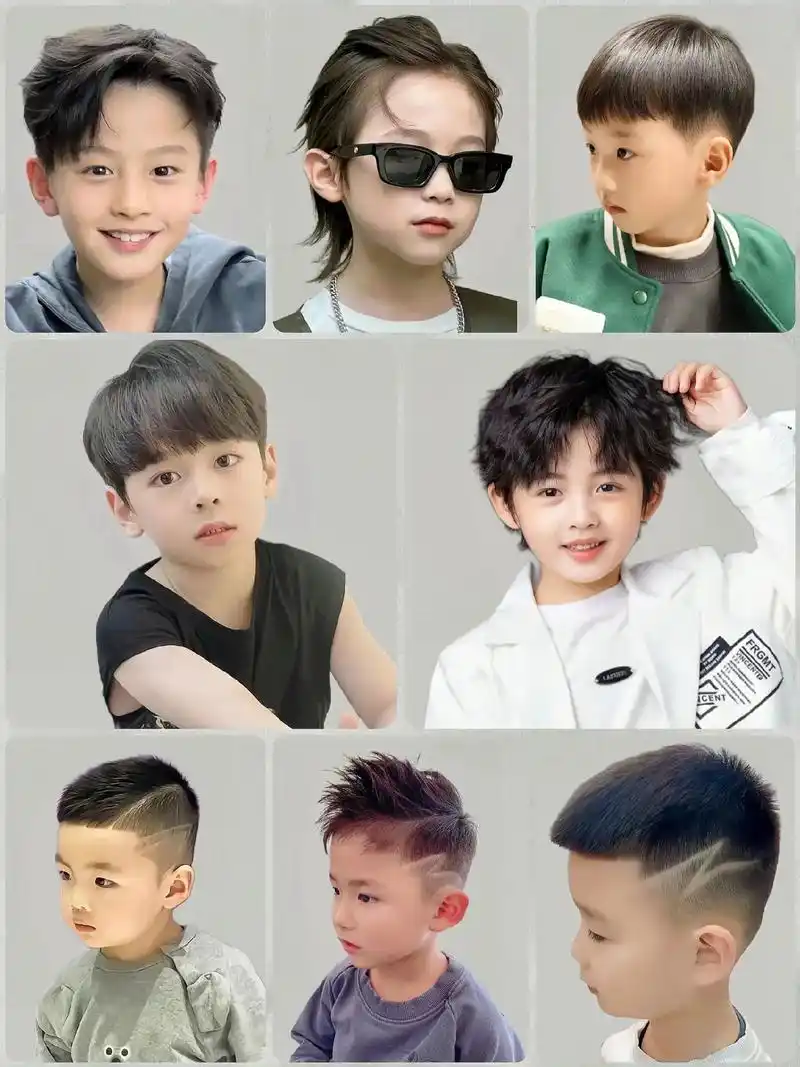 男童发型合集-骗你生儿子系列