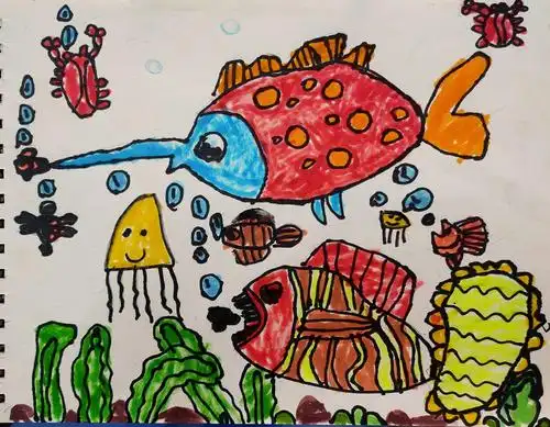 其它 张鑫荣绘画作品集(5岁) 写美篇电话:13976128064   李老师 地址