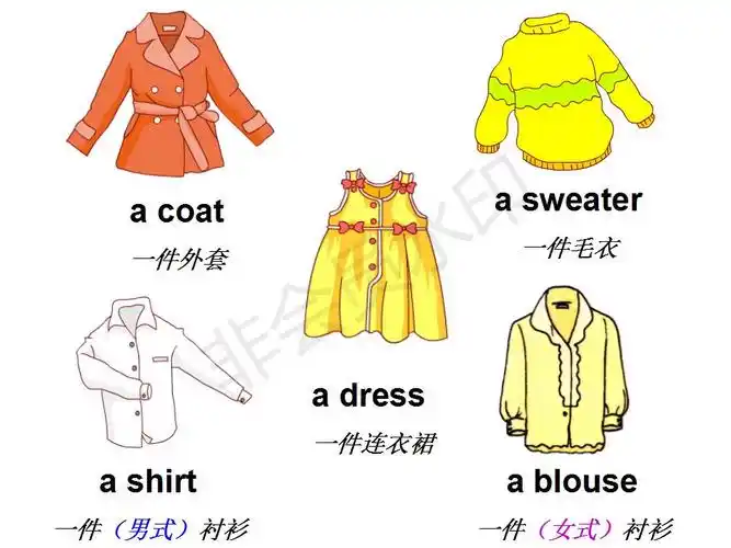 衣服之所以好看,是因为它们有很多不同的颜色呀,接下来让我们一起进入