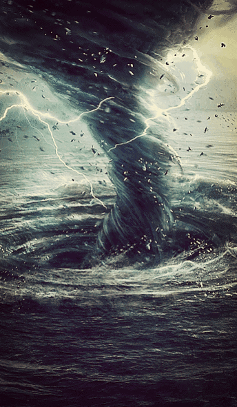 来见识见识什么是龙吸水