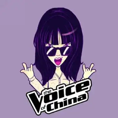 可爱的中国好声音q版漫画头像