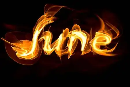 霸气火焰字图片