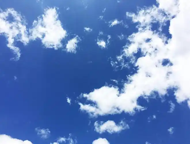 好漂亮的云朵啊!