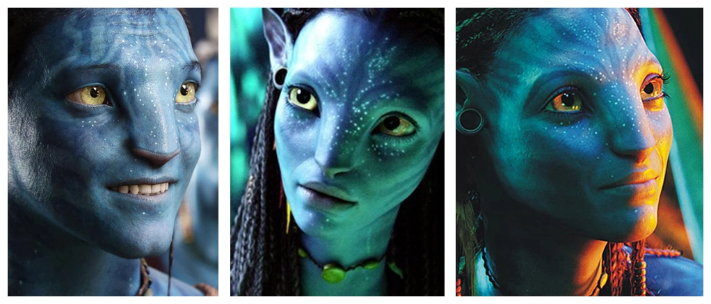 尤其是阿凡达通天网红鼻!