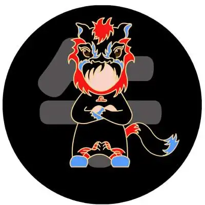 图案子作品*十二生肖——午马