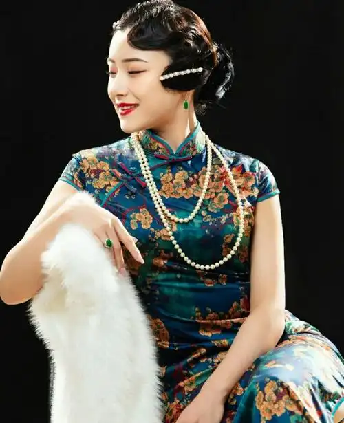 民国风姨太太旗袍