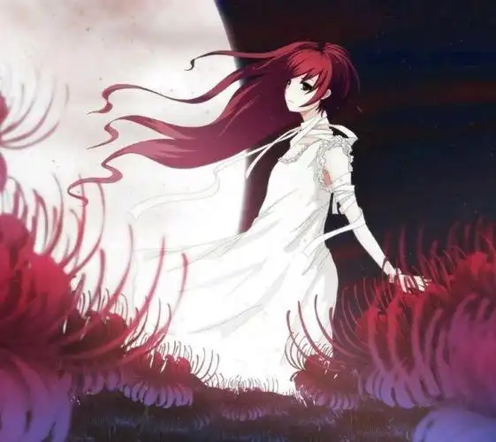 动漫精美壁纸图享主题彼岸花少女