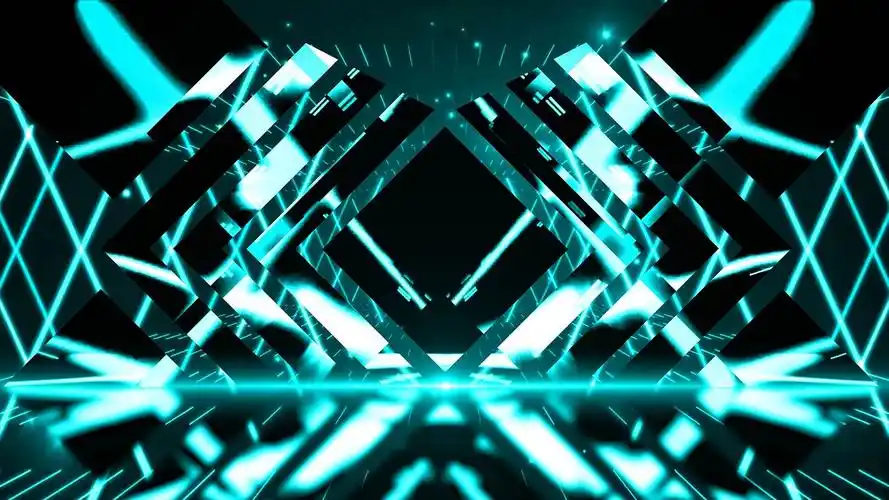 街舞舞蹈背景4k舞台背景中国风水墨古风古典粉色淡雅桃花油纸伞飘落