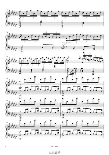 米伊美魔弦送葬曲曲谱