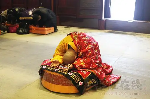 【高清图集】上海金山区胥浦净寺举行腊八普佛暨年夜饭系列活动