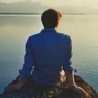 男生头像森系意境