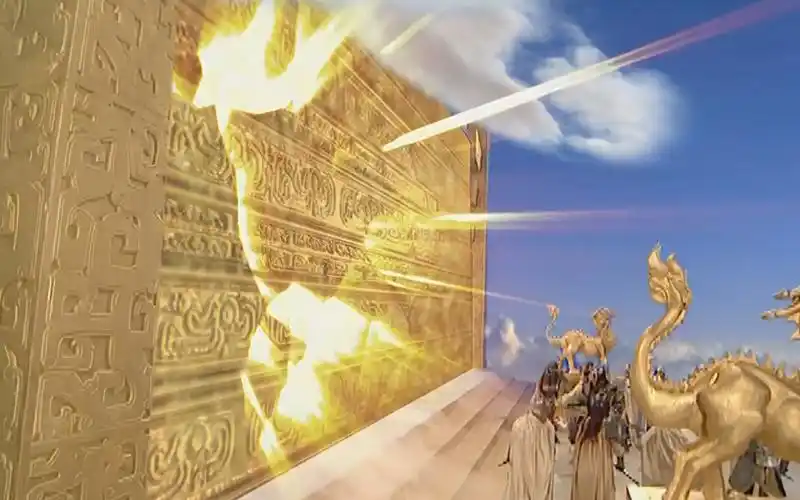 大闹天宫第一课自古以来闹天宫都得先劈一手南天门