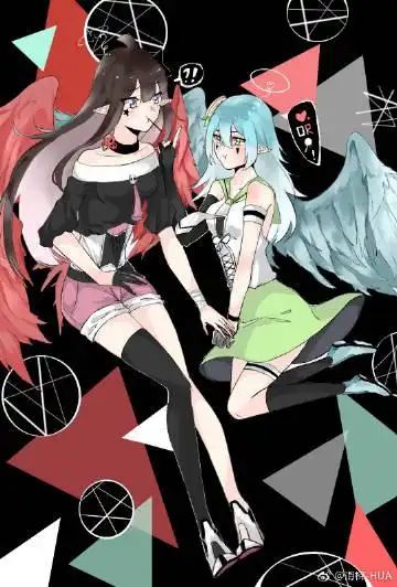 凹凸世界 画画好好与坏坏 柠凯柠