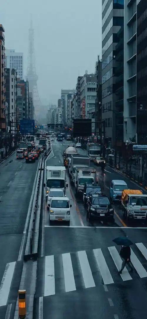 日本东京图片城市风景图片建筑摄影高清手机壁纸