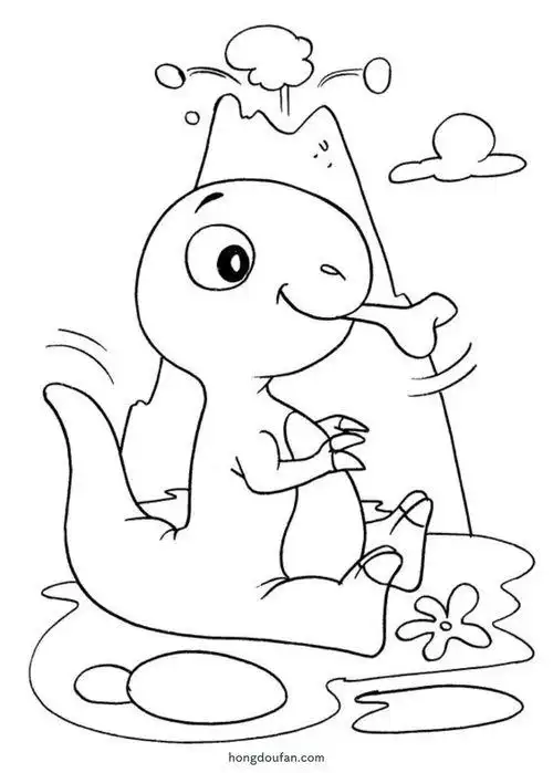 小恐龙简笔画小恐龙简笔画儿童