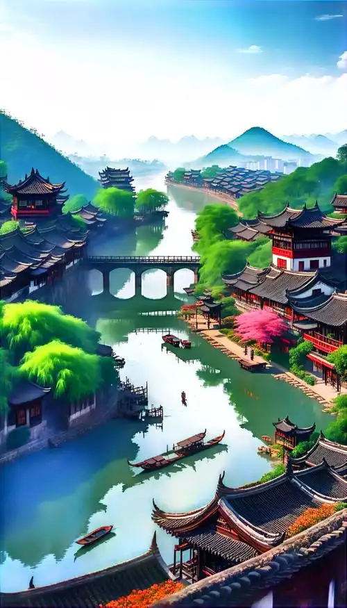 治愈系风景 #江南水乡美如画 #国风古韵 #原创视频 #梦 - 抖音