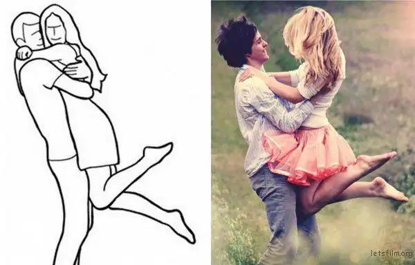 情侣拍照经典姿势:秀恩爱,加深感情非他莫属