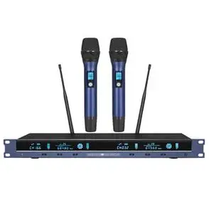 48v专业无线手持麦克风ktv包房一拖二专用话筒家用
