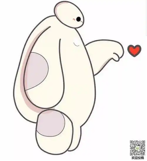 大白q版人物萌简笔画