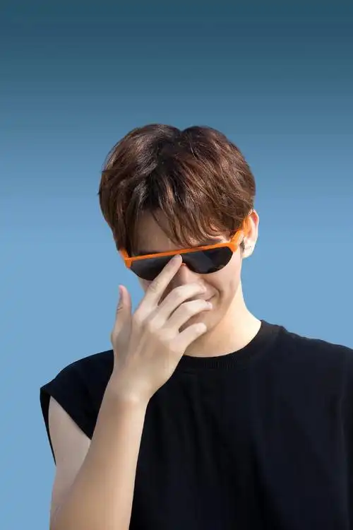 一体式镜片雷柏z1style智能音频眼镜智慧交互开启视听新境界