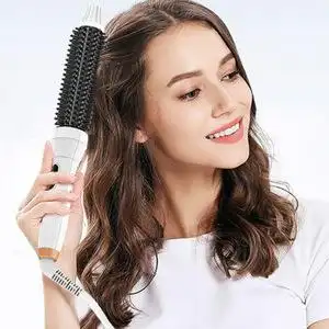 优妮可电卷发棒女烫空气刘海懒人神器头发蓬松内扣迷小型电卷梳子