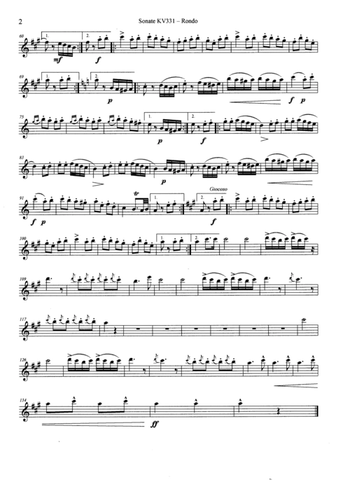 土耳其进行曲__小提琴曲谱