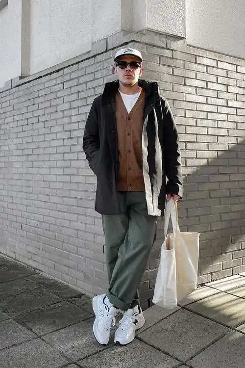 矮个子男生穿衣搭配 小个子冬装搭配图片-文化号