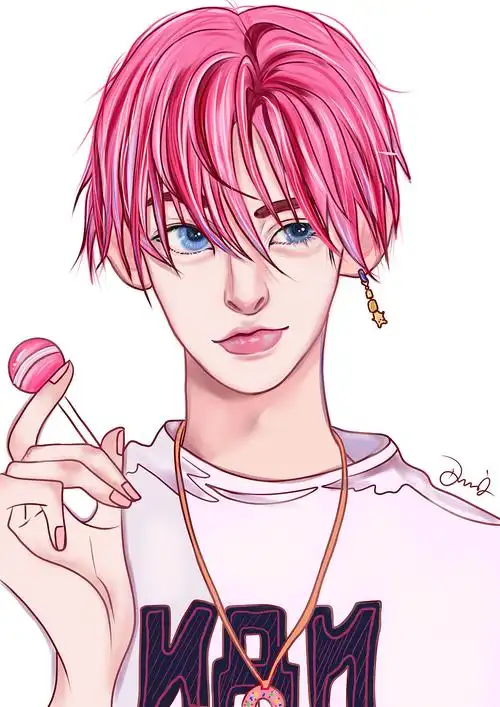 自学临摹—光速大神作品(小鬼王琳凯)