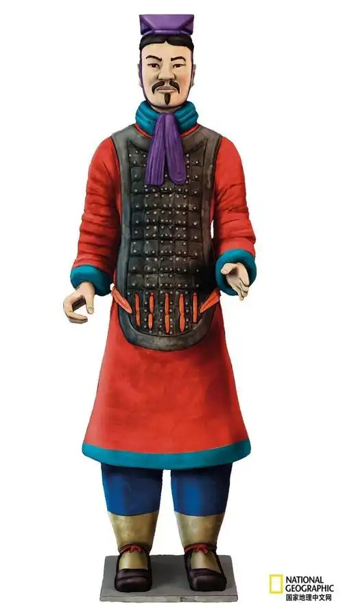 如何制作一个彩色的兵马俑