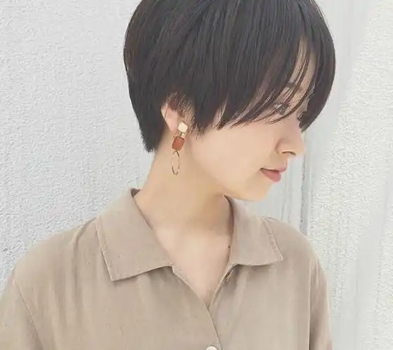 女生短发发型参考,剪个干净利落短发,当个帅气的女孩, 换换风格.