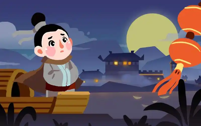 【婷婷唱古文】-杜牧《泊秦淮》-中小学必背古诗词_哔哩哔哩_bilibili