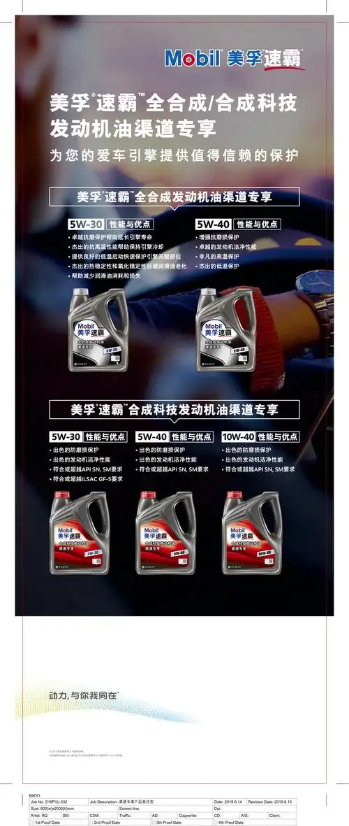 常州美孚速霸全合成机油(4s渠道专享)5w-40 4l