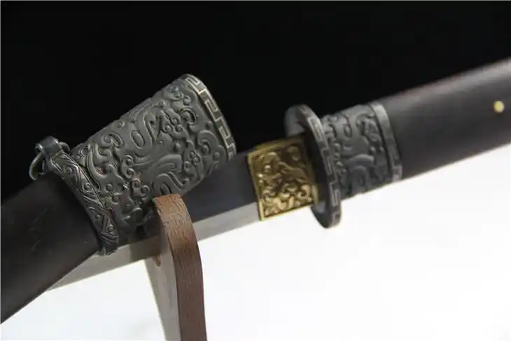 铁装汉环首刀龙泉沈广隆宝剑传统刀未开刃