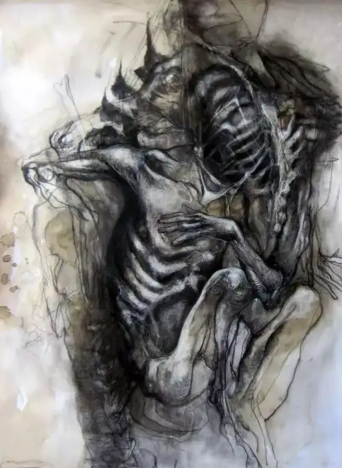 手绘素描 | 前方高能,胆小者慎入 - 艺考查查