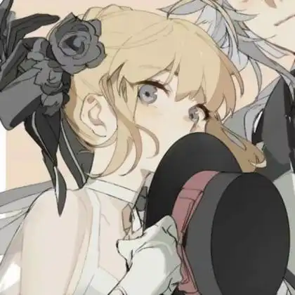 漫画男女一人一半cp头像图片,爱情cp_情侣动漫头像_头像屋