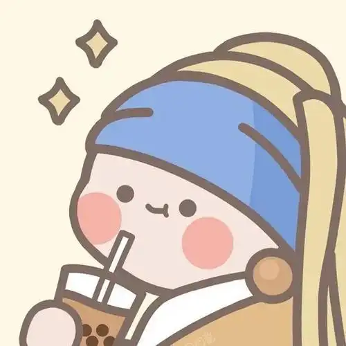 求一个戴珍珠耳环少女的q版