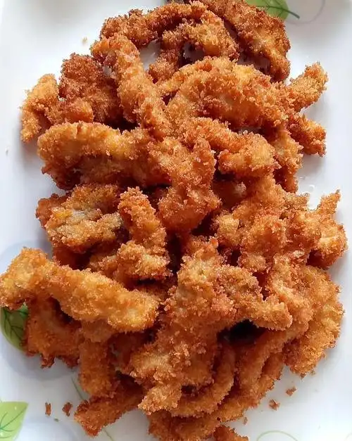 自制炸鸡柳,做法这么简单,只差一袋面包糠的距离,你也是大厨!