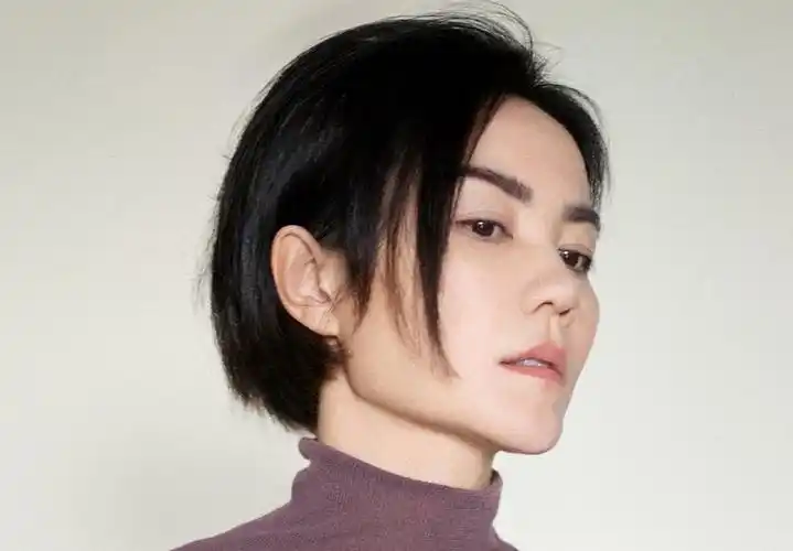 组图:王菲穿半透视针织衫小秀性感 气质清冷尽显高级感_高清图集_新浪