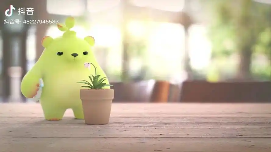 美丽的你终将为自己绽放超萌治愈系萌芽熊的小治愈dou小助手