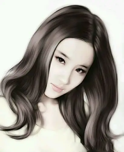 这才是真正的转手绘,你那只能算是美图秀秀.